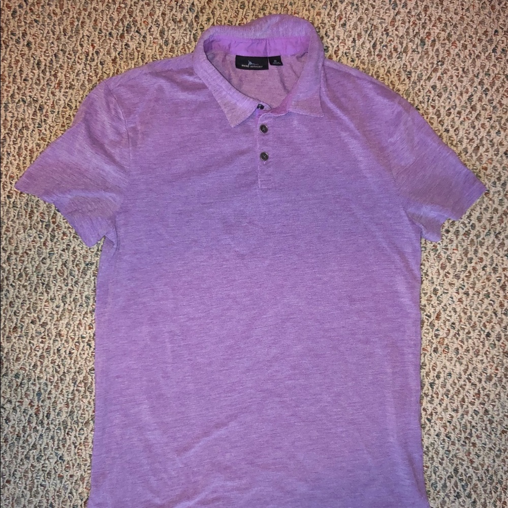 Purple Collared Shirt